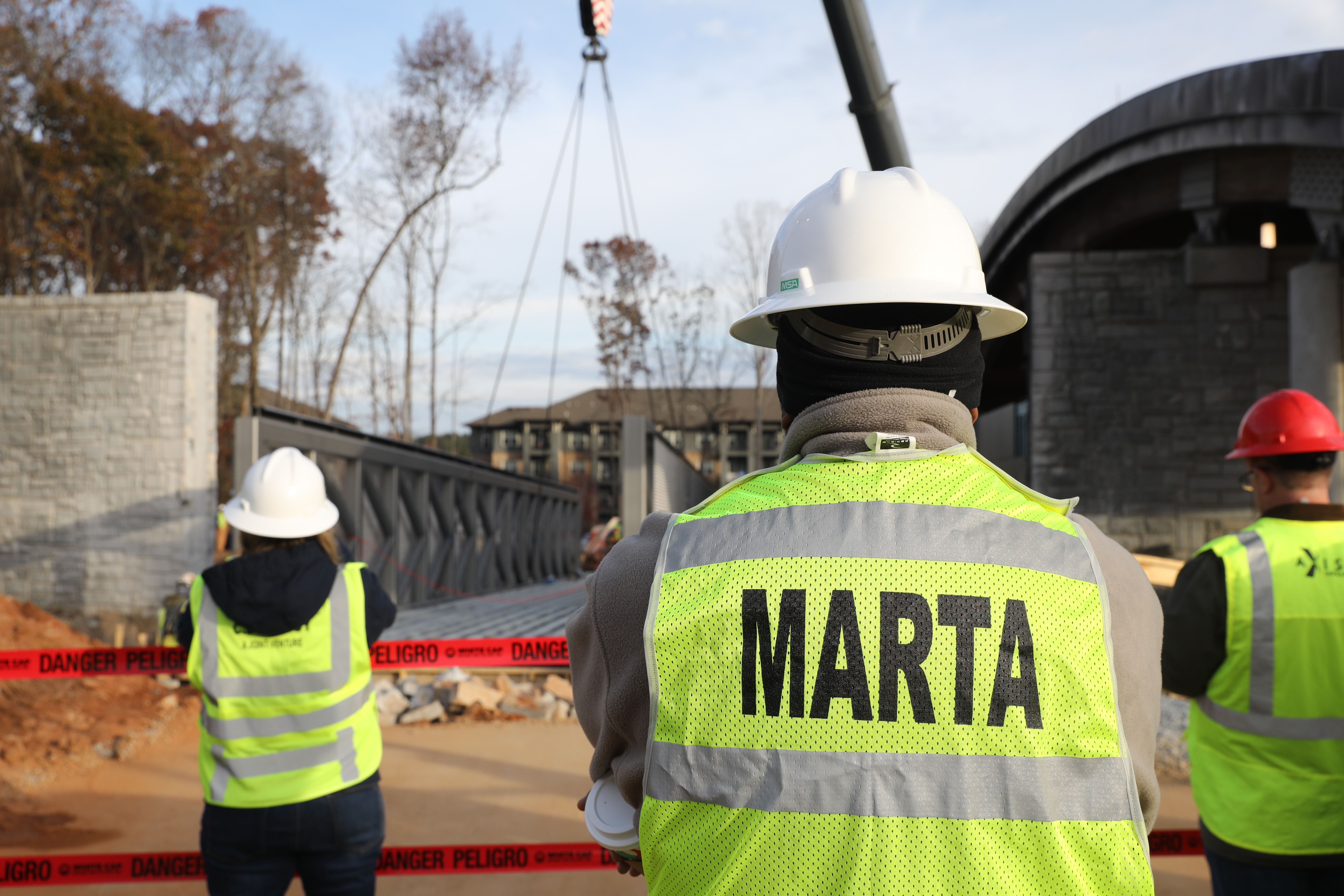 Indian Creek Bridge Install